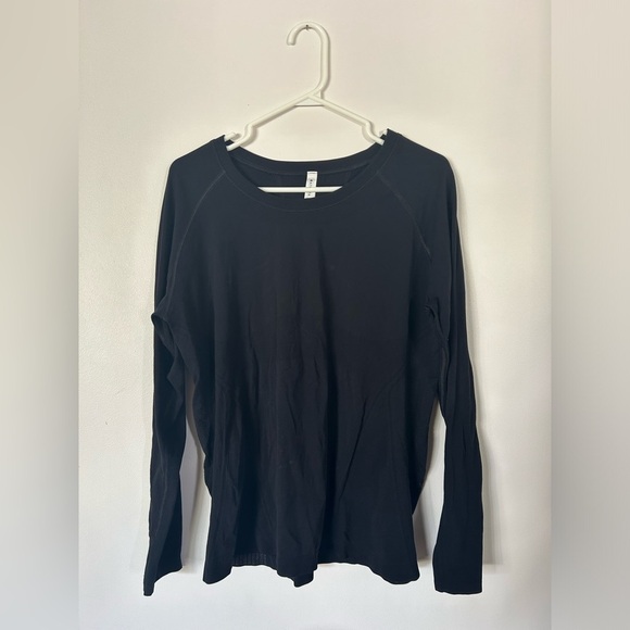 Athleta MOMENTUM SEAMLESS TOP Black XL - Picture 5 of 10